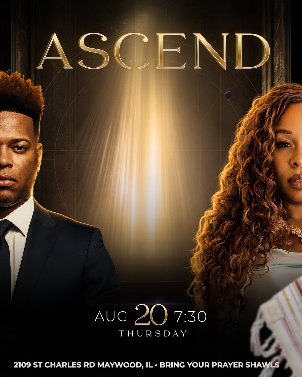 ASCEND — A night of prophetic worship and prayer, August 20, 2026